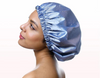 SATINGLOW – Gorra de satén lujosa para proteger el cabello durante la noche