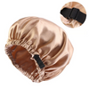 SATINGLOW – Gorra de satén lujosa para proteger el cabello durante la noche