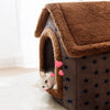 FLUFFYHAVEN – Casa acogedora para mascotas pequeñas para perros y gatos de hasta 4 kg