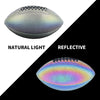 1pc, Size 9 Holographic Luminous Light Up Reflective American Football For Night Training, Glowing In The Dark American Football