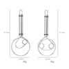 Robuster Edelstahl-Danish Dough Whisk – Langlebiges, Ergonomisches Design für Vielseitiges Backen & Kochen