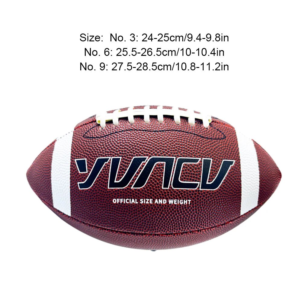 Professional And Precise American Football Rugby Ball Wide Application Unleash Potential Waterproof