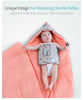Baby Schlafsack mit Kapuze – Minky Decke für Neugeborene