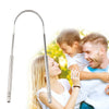 SCRAPEMASTER – Raspador de lengua de acero inoxidable para aliento fresco y mejor higiene bucal