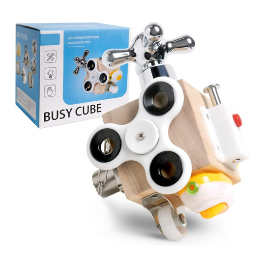 TOYCUBE – Cube d'apprentissage portable pour le développement moteur et le plaisir de jouer en déplacement