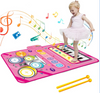 PlayTune Sound Mat – Tappetino musicale interattivo per bambini con 5 strumenti (batteria, pianoforte, violino)