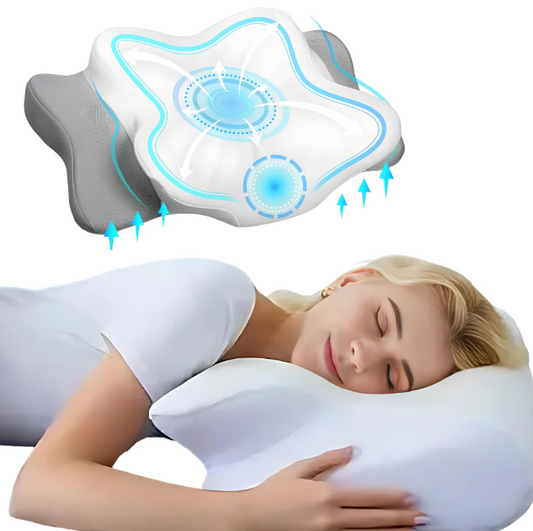 Ergonomisches Schlaf Kissen mit 3D-Design