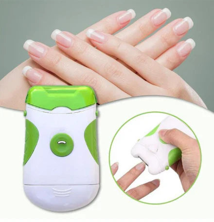 Elektrischer Nagelschneider und Feile
