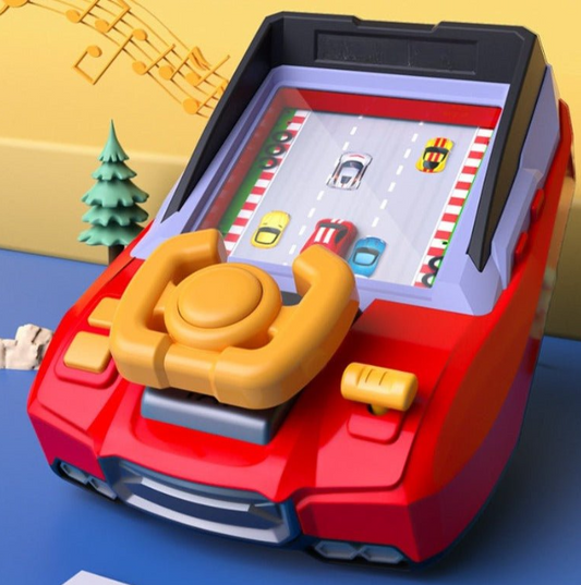 Driveo Dash – Volant de course interactif pour enfants – Aventure et plaisir de conduite à la maison