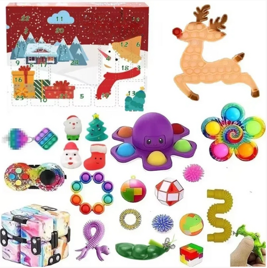 MAGICALCOUNTDOWN – Calendrier de l'Avent magique avec jouets sensoriels pour enfants