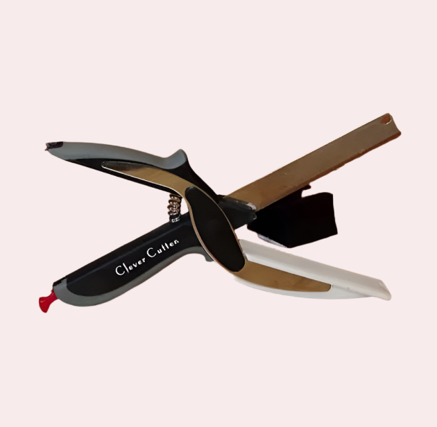 2-in-1 Küchenmesser  Schneidebrett