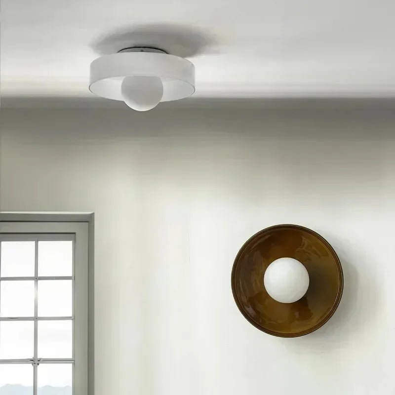 GLASSGLOW CEILING LIGHT – Skandinavische Deckenlampe aus Glas für warmes & minimalistisches Wohnambiente