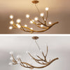 MAEVELLA – Elegante plafondlamp van hars en aluminium