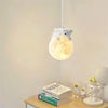 WINTHARA – Incantevole lampada da soffitto con orso sulla luna