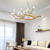 MAEVELLA – Elegante plafondlamp van hars en aluminium