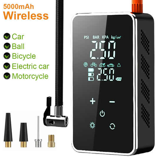 Airforce Touch – Pompa d'aria portatile wireless con touchscreen e pressione di 150psi