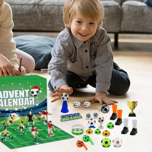 BoxCalendar – Fußball-Adventskalender für Kinder mit Stadion & Spielfiguren