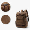 VintageCanvas Rucksack – Stilvoll & Funktional mit Laptopfach für Alltag & Abenteuer-6