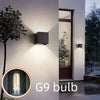 LUXSQUARE – Moderne wasserdichte LED-Wandleuchte IP65 aus Aluminium