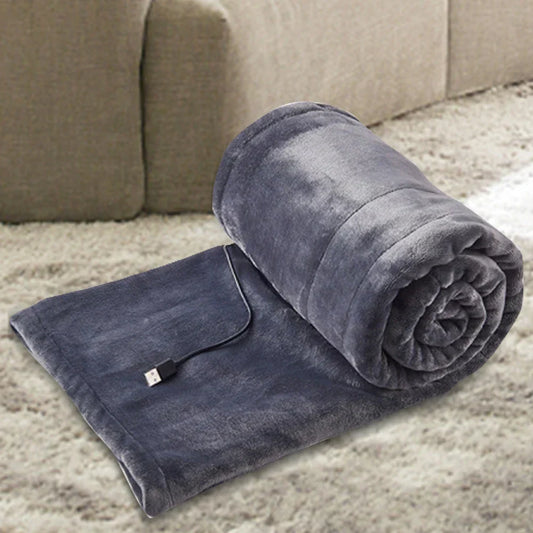 HeatEase USB Heated Blanket – Tragbare Heizdecke mit 3 Heizstufen