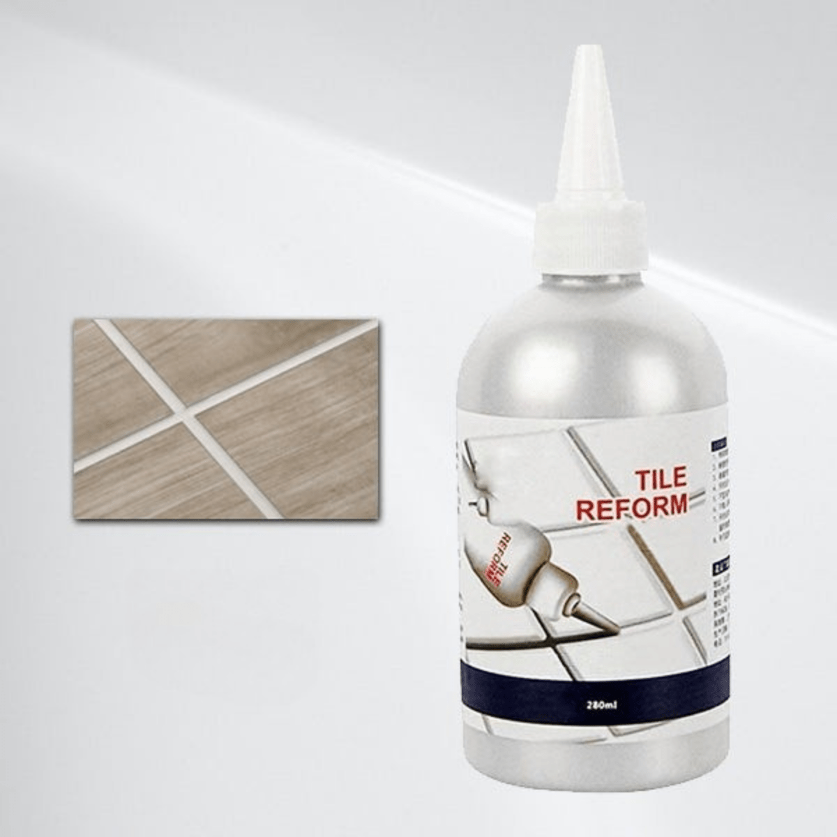AquaShield TileSeal Pro | Wasserdichter Fugenfüller | Verhindert Schimmel & Risse | Langanhaltende Fliesenversiegelung | Einfache Anwendung