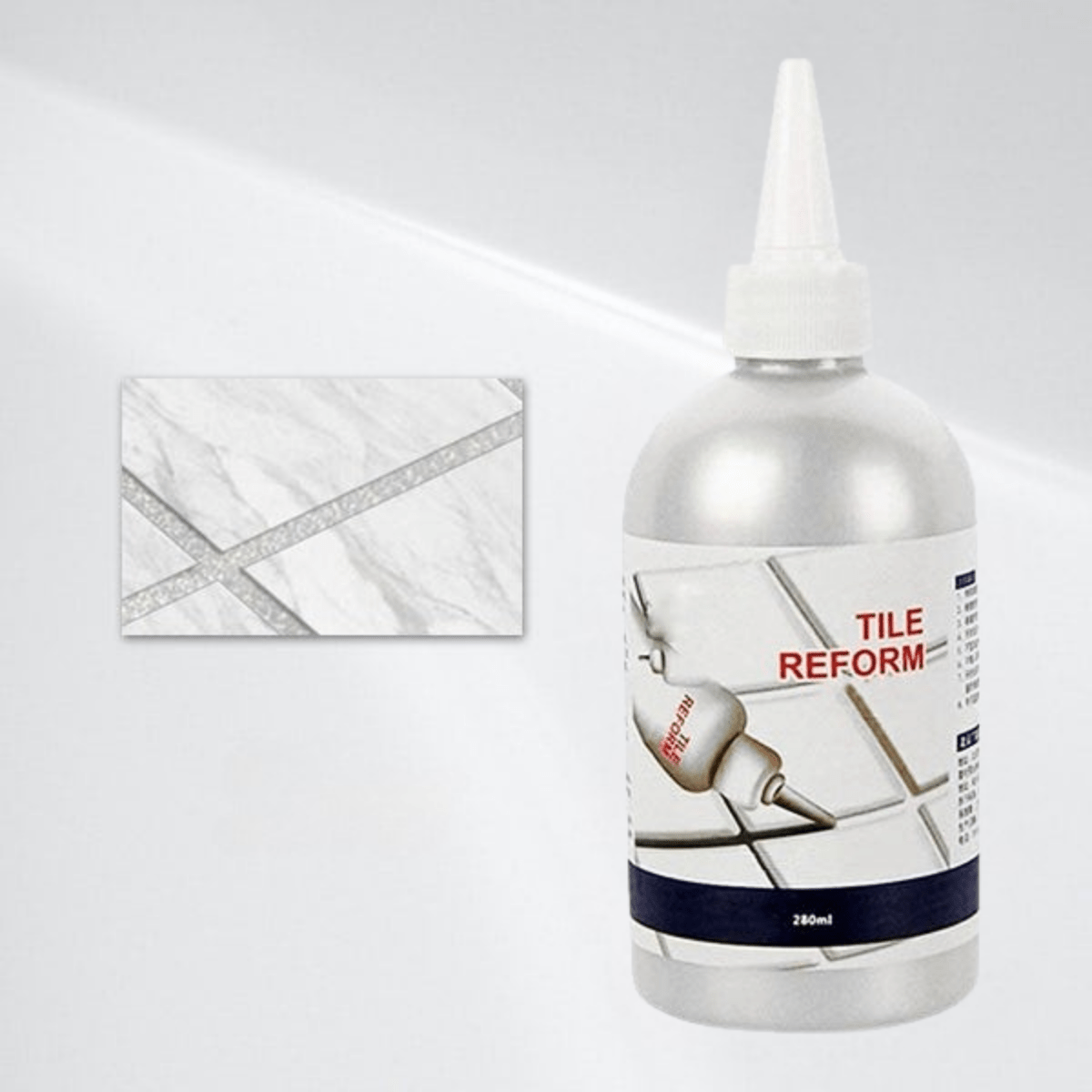 AquaShield TileSeal Pro | Wasserdichter Fugenfüller | Verhindert Schimmel & Risse | Langanhaltende Fliesenversiegelung | Einfache Anwendung
