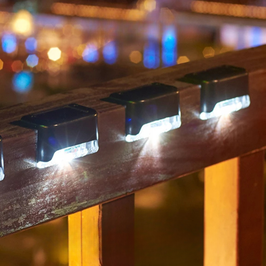 STICKGLOW – Lampes solaires autocollantes pour un éclairage d'ambiance dans le jardin
