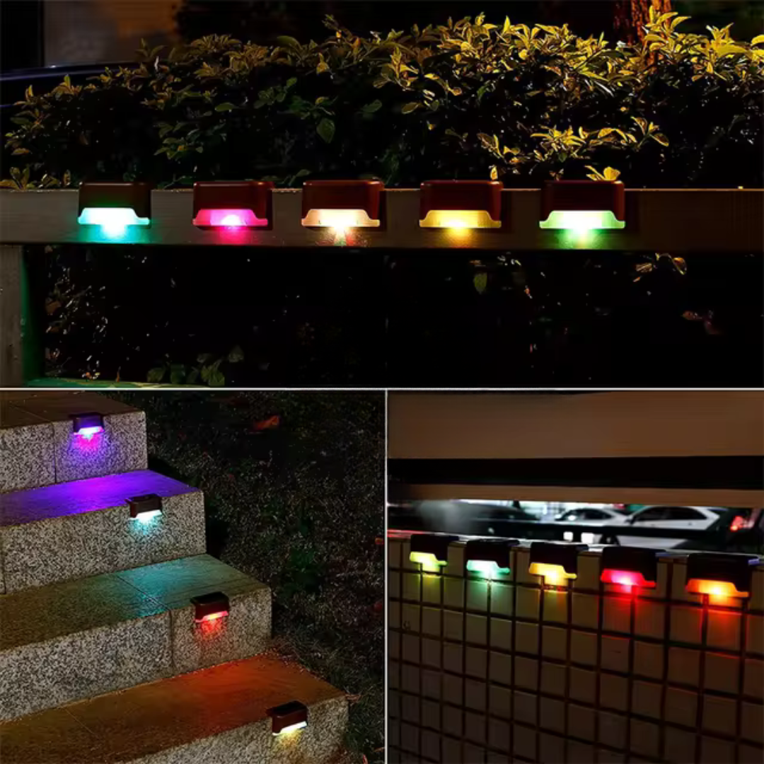 STICKGLOW – Lampes solaires autocollantes pour un éclairage d'ambiance dans le jardin