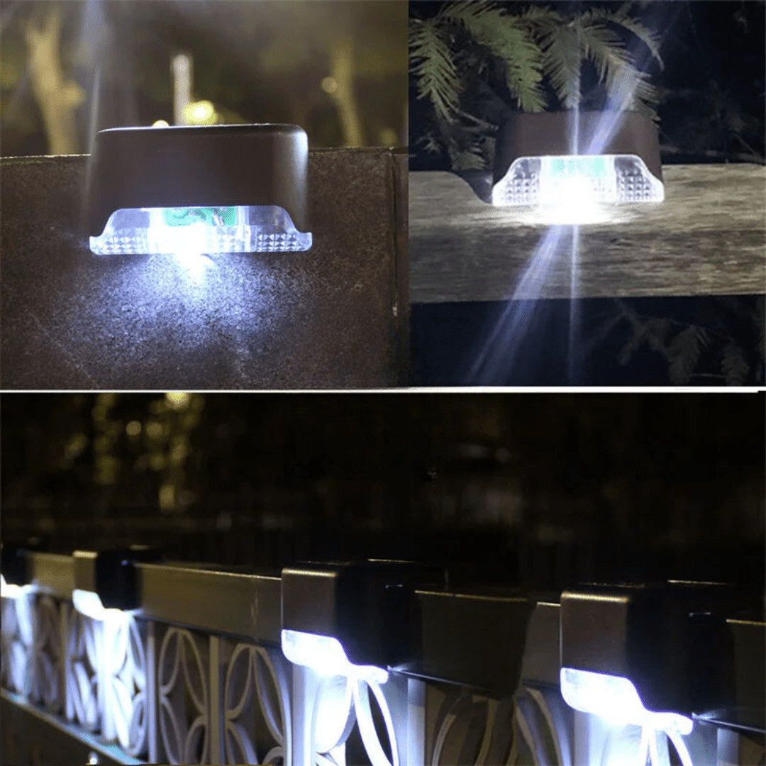 STICKGLOW – Lampes solaires autocollantes pour un éclairage d'ambiance dans le jardin