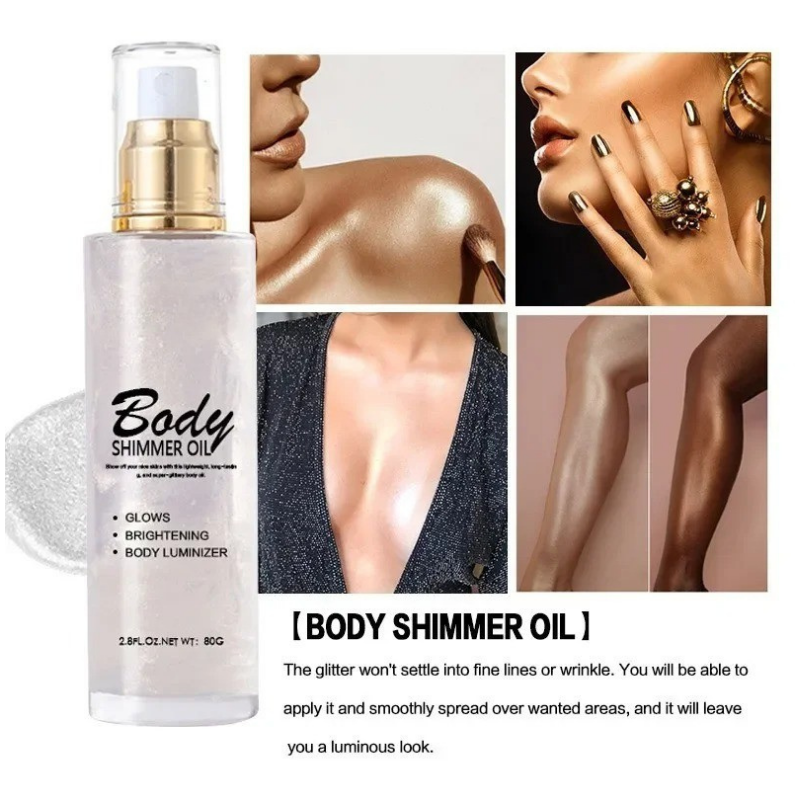 SHIMMERGLOW – Aceite corporal natural para una piel radiante y cuidada
