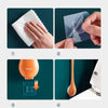 HygieBrush – Hygienische Silikon Toilettenbürste mit Wand- & Standhalterung