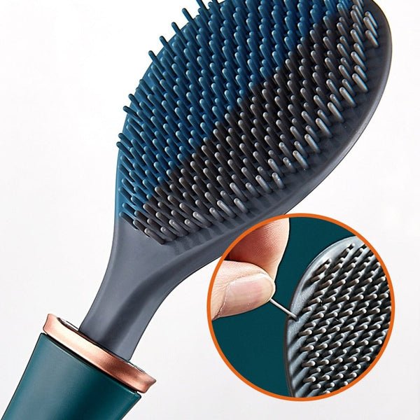 HygieBrush – Hygienische Silikon Toilettenbürste mit Wand- & Standhalterung