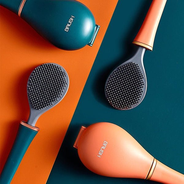 HygieBrush – Hygienische Silikon Toilettenbürste mit Wand- & Standhalterung
