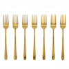 Silvéra – Elegante Essgabel, langlebiges, plattiertes Edelstahl-Utensil 8