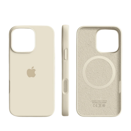 SilvraMag Silikonhülle | MagSafe-kompatible iPhone-Hülle mit Soft-Touch-Schutz 0