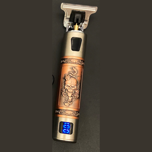 Skulltrim – Recortadora de barba vintage para un estilo preciso y sin cables