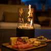 SleekFlame chimenea de mesa – fuego de mesa elegante para cualquier ambiente