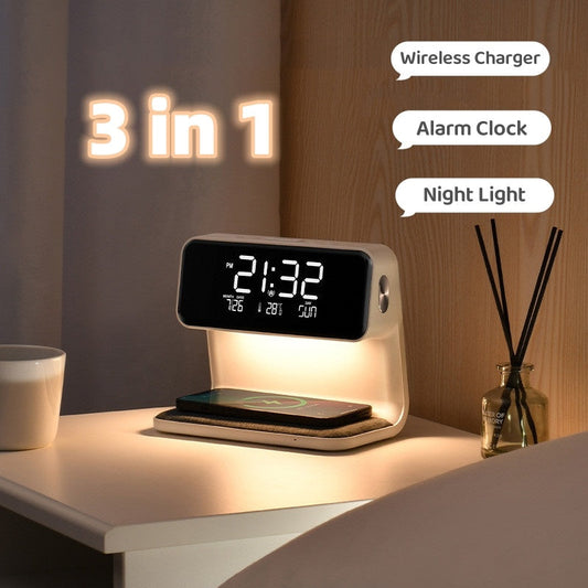 SleekStation – Aufgeräumte Nachttischlösung mit Touch-Lampe 0