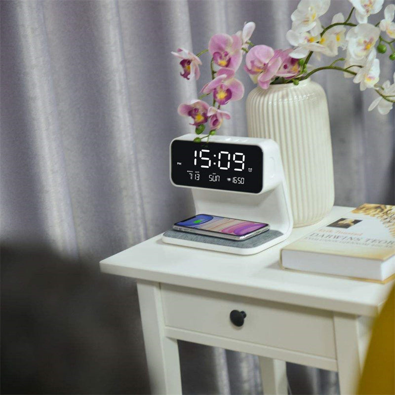 SleekStation – Aufgeräumte Nachttischlösung mit Touch-Lampe 4