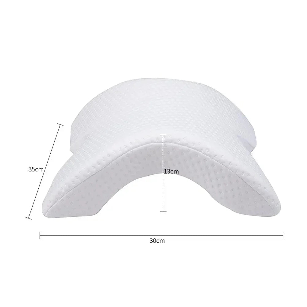 SleepEase – Orthopädisches U-förmiges Memory Foam Kissen für Nacken & Handstütze