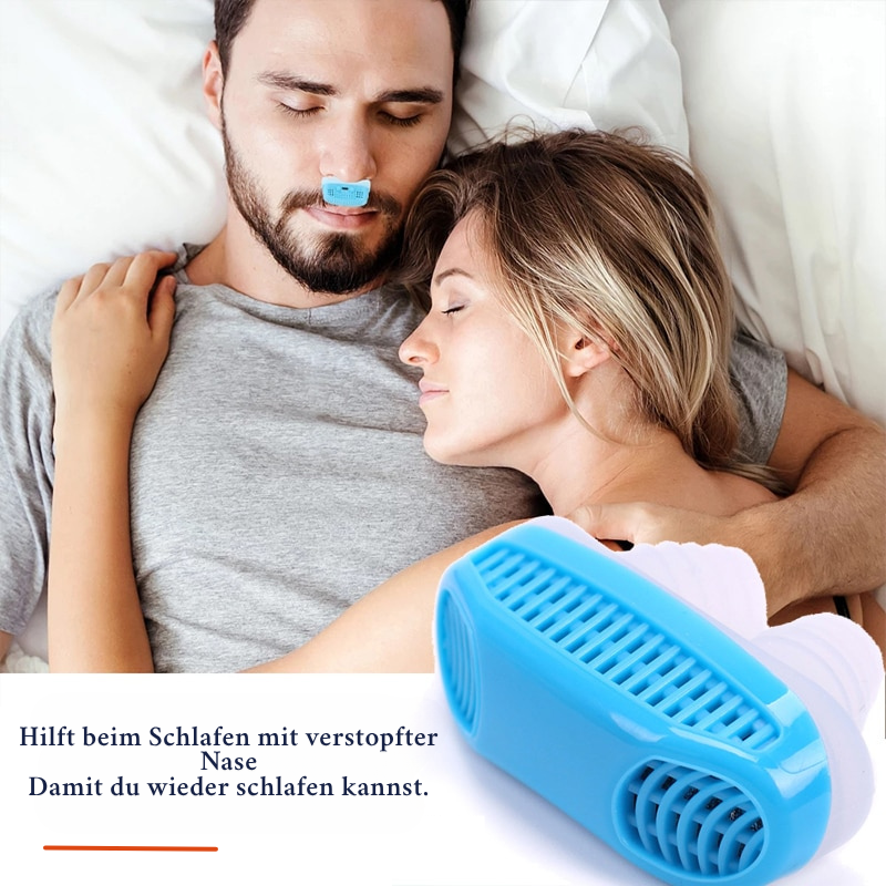 Sleeppure – Sistema anti-ronquidos y filtro de aire para un mejor sueño