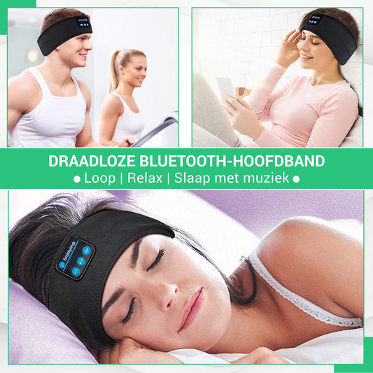 Sleepwave Banda para dormir Bluetooth – Ayuda musical para un sueño reparador y relajación