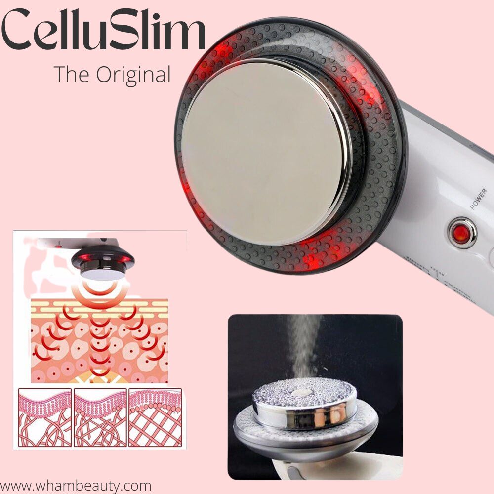 SlimShape – 3-in-1 Cellulite- & Fettbrenner mit EMS, Ultraschall & Infrarotlicht