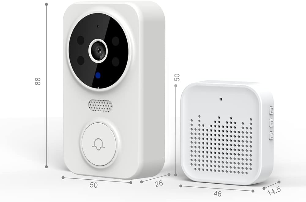 SmartView Campanello – Campanello intelligente con telecamera e sensore di movimento