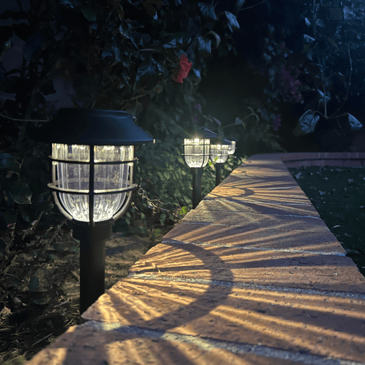 SUNPATH – Solarbetriebene LED Gartenpfadlichter für sichere & dekorative Außenbeleuchtung (2er-Set)