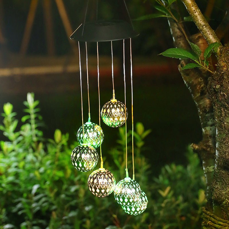SOLARIA – Solar Windspiel mit LED-Licht für Garten & Terrasse