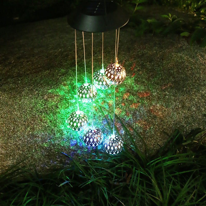 SOLARIA – Solar Windspiel mit LED-Licht für Garten & Terrasse