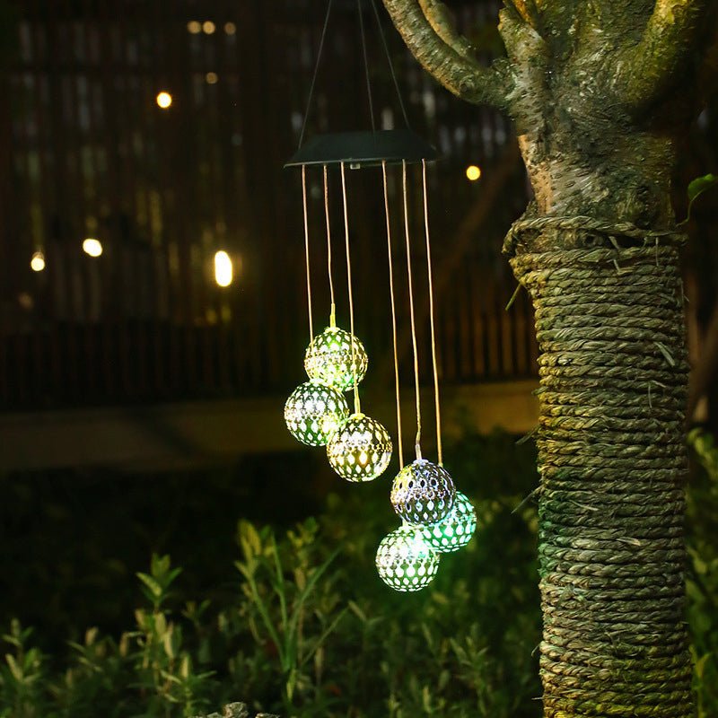 SOLARIA – Solar Windspiel mit LED-Licht für Garten & Terrasse