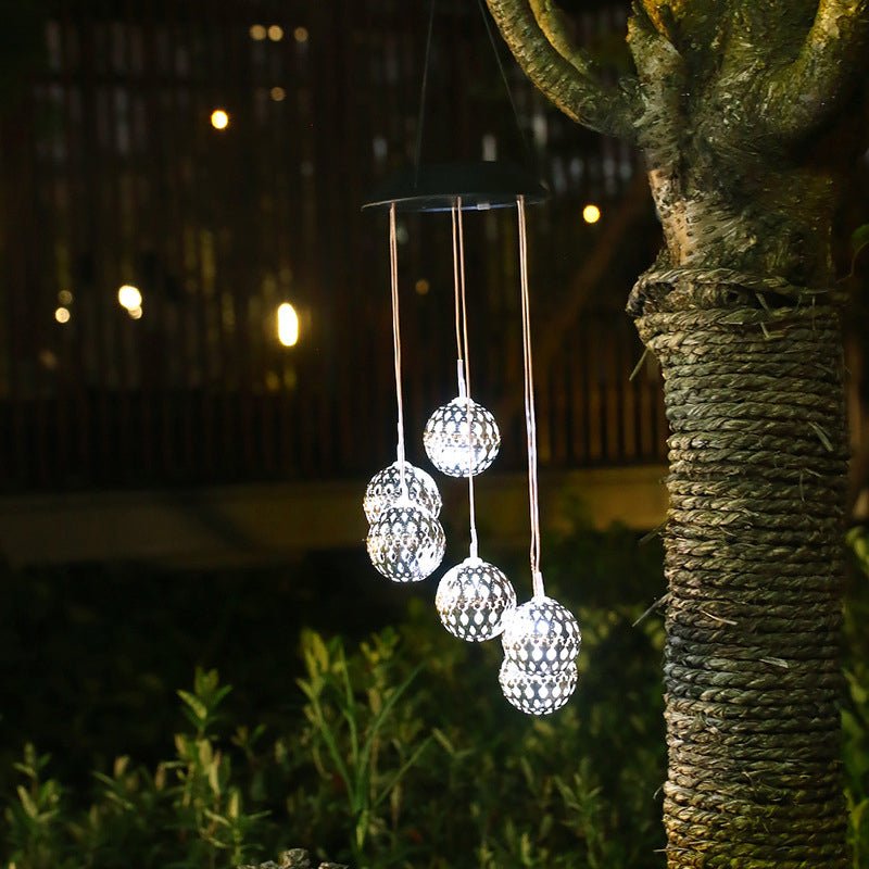 SOLARIA – Solar Windspiel mit LED-Licht für Garten & Terrasse