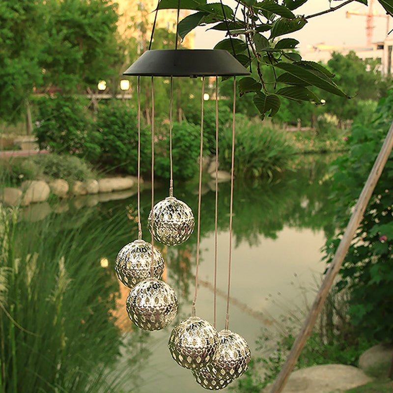 SOLARIA – Solar Windspiel mit LED-Licht für Garten & Terrasse